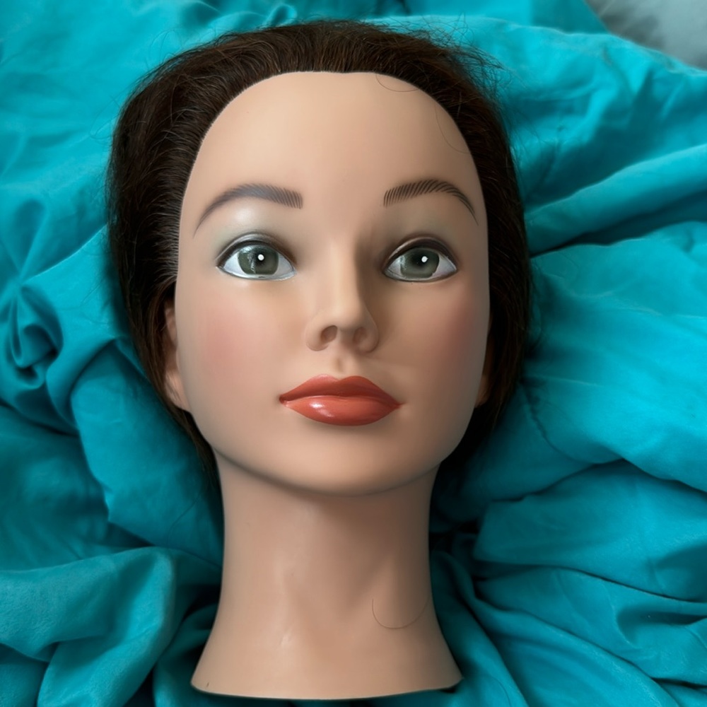 Cosmetology Doll Head